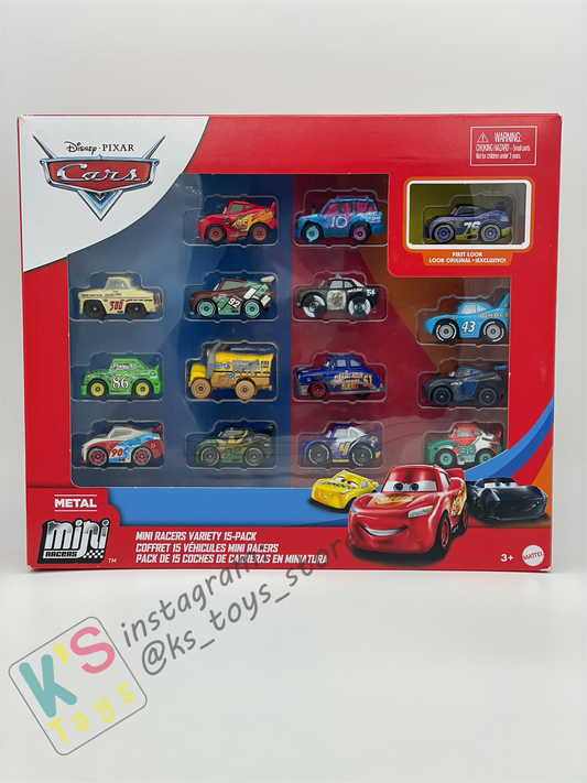 10 Pack, 15 Pack, 21 Pack and Advent Calendar Mini Racers – K's Toys Store