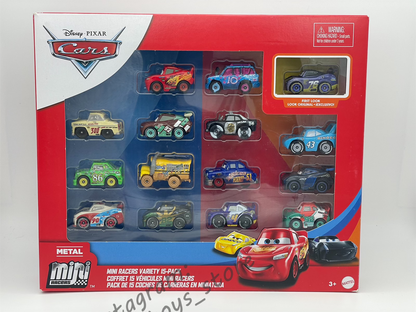 MINI RACERS DISNEY PIXAR CARS 15-PACK WILL RUSCH - BNIP