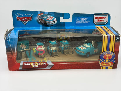 RARE DISNEY PIXAR CARS BY MATTEL, TEAM CREW BUMPER SAVE - BNIP - READ DESCRIPTION!!!!!