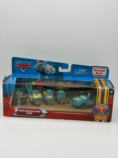 RARE DISNEY PIXAR CARS BY MATTEL, TEAM CREW BUMPER SAVE - BNIP - READ DESCRIPTION!!!!!