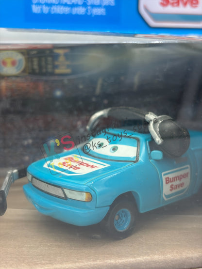 RARE DISNEY PIXAR CARS BY MATTEL, TEAM CREW BUMPER SAVE - BNIP - READ DESCRIPTION!!!!!