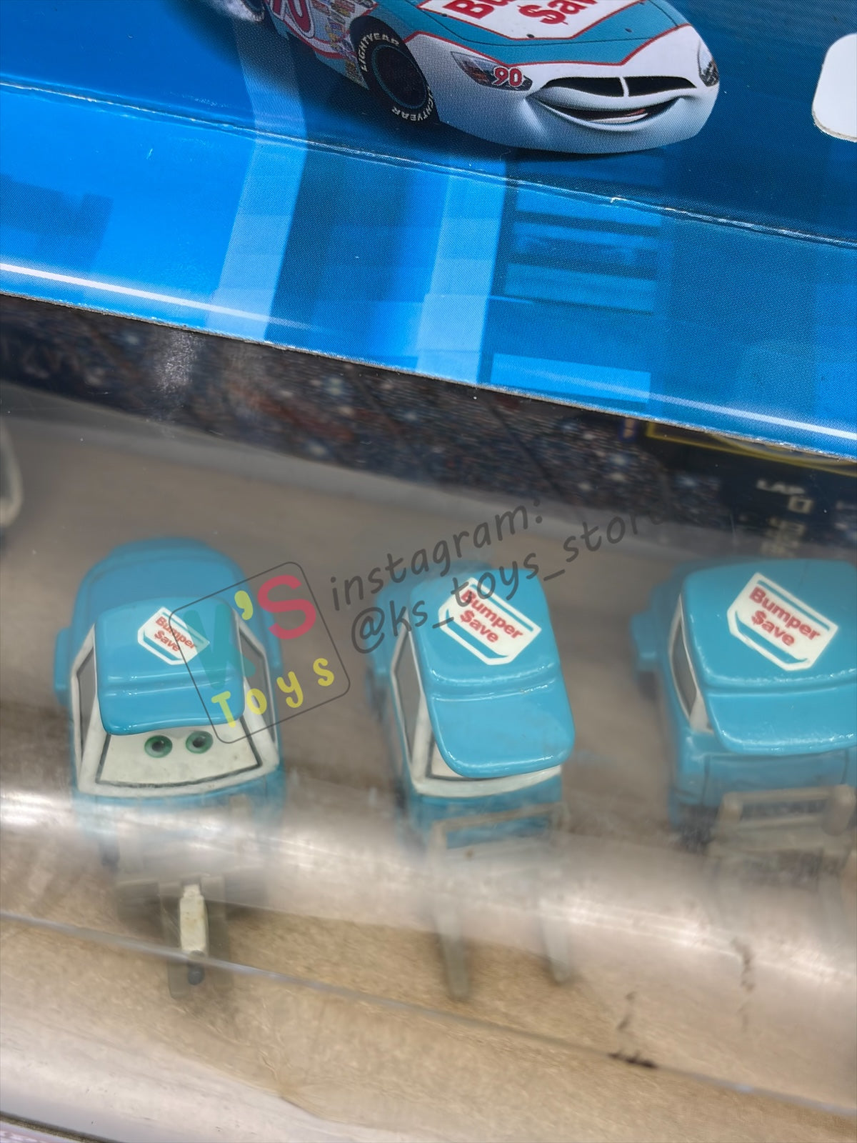 RARE DISNEY PIXAR CARS BY MATTEL, TEAM CREW BUMPER SAVE - BNIP - READ DESCRIPTION!!!!!