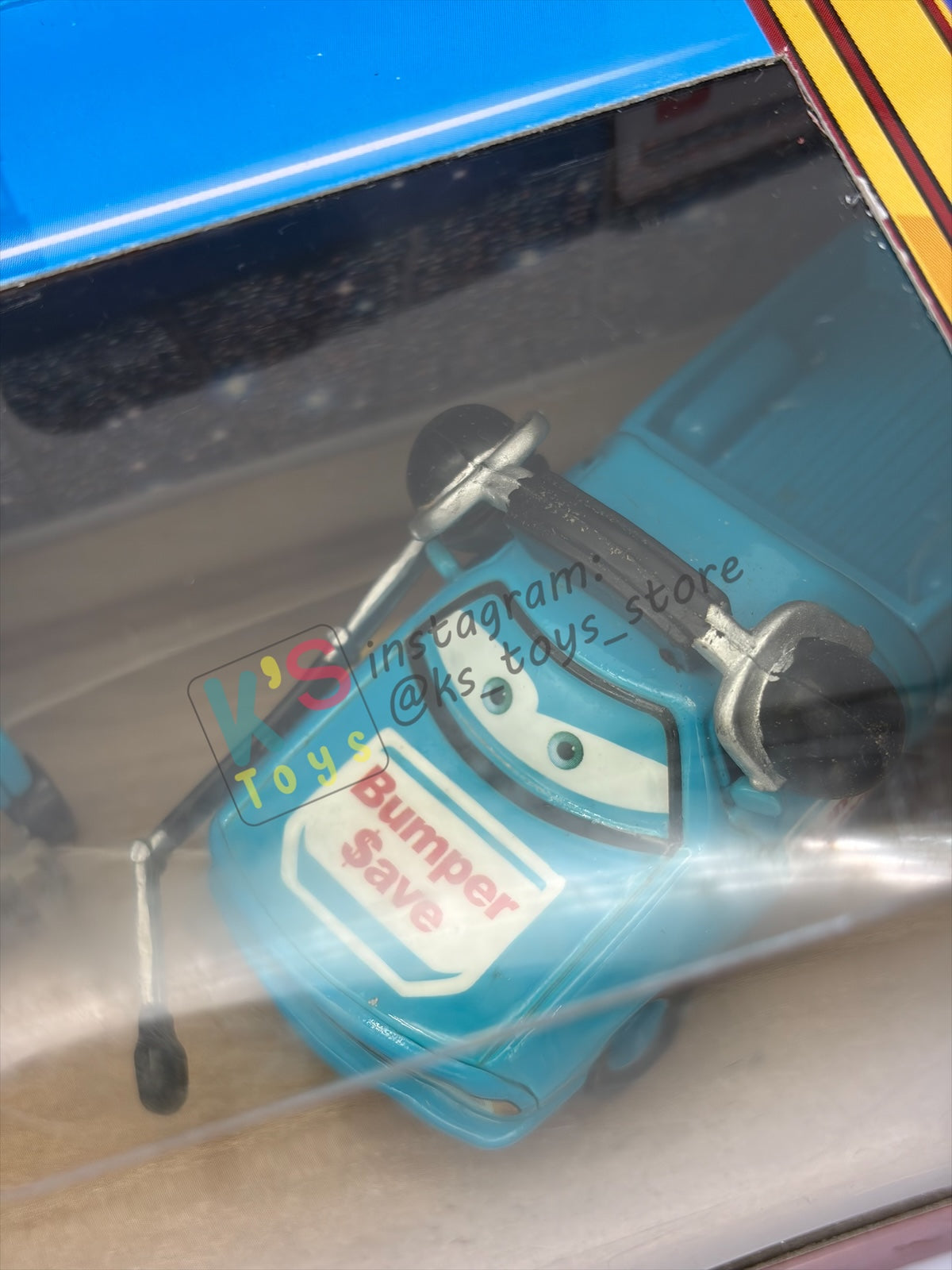 RARE DISNEY PIXAR CARS BY MATTEL, TEAM CREW BUMPER SAVE - BNIP - READ DESCRIPTION!!!!!