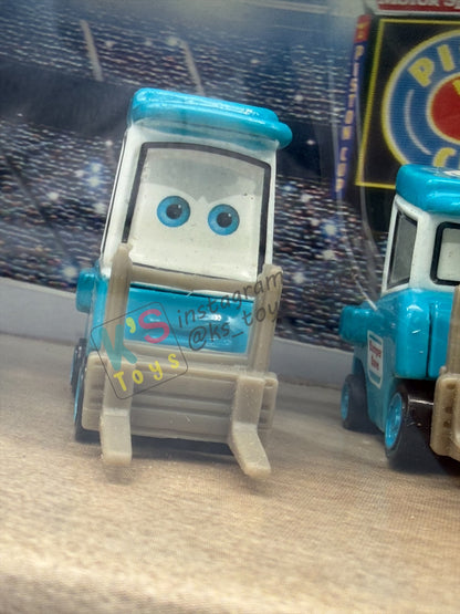 RARE DISNEY PIXAR CARS BY MATTEL, TEAM CREW BUMPER SAVE - BNIP - READ DESCRIPTION!!!!!