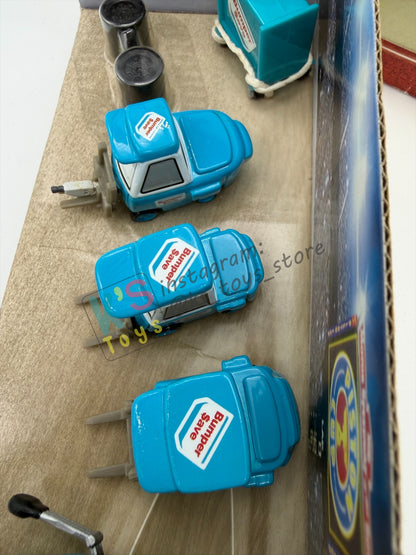 RARE DISNEY PIXAR CARS BY MATTEL, TEAM CREW BUMPER SAVE - BNIP - READ DESCRIPTION!!!!!