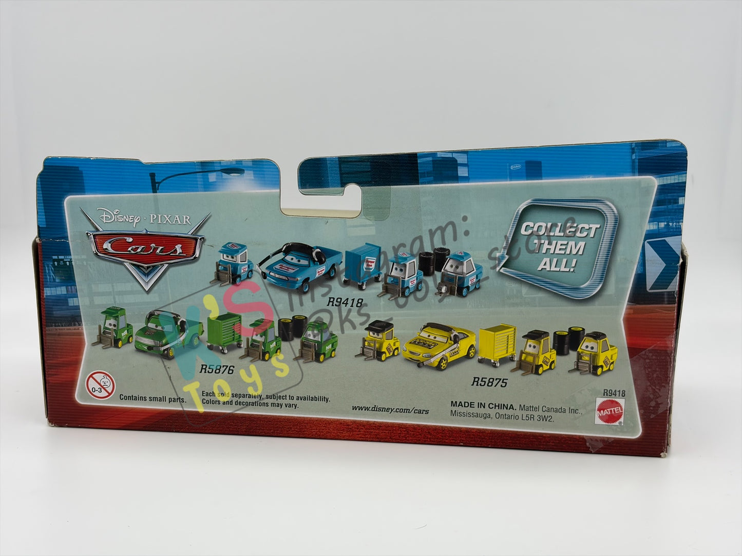 RARE DISNEY PIXAR CARS BY MATTEL, TEAM CREW BUMPER SAVE - BNIP - READ DESCRIPTION!!!!!