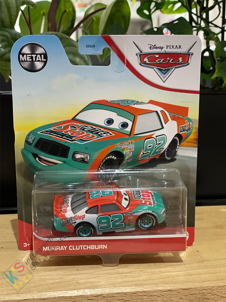 DISNEY PIXAR CARS BY MATTEL, “MURRY CLUCTHBURN" 2020 RE-RELEASED - BNIP