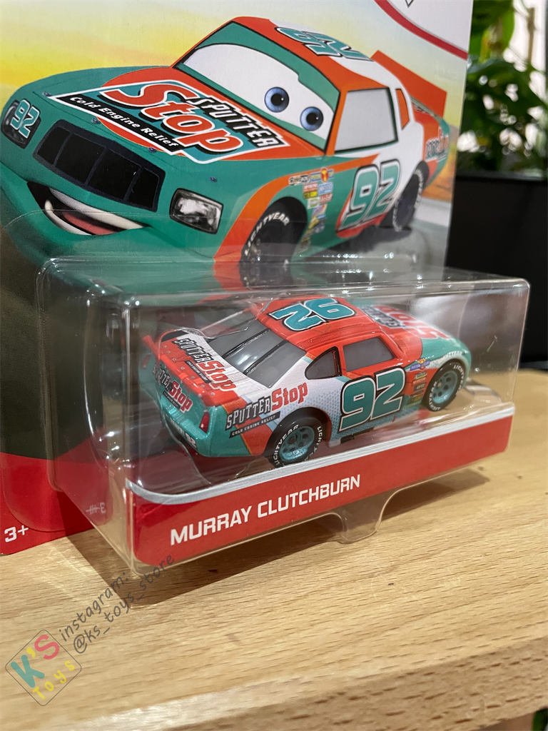 DISNEY PIXAR CARS BY MATTEL, “MURRY CLUCTHBURN" 2020 RE-RELEASED - BNIP