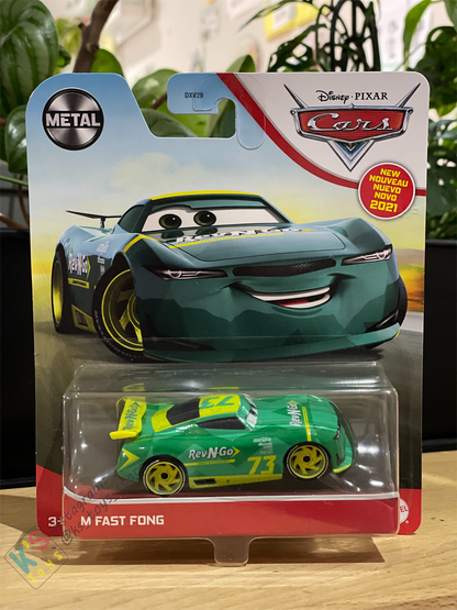 DISNEY PIXAR CARS BY MATTEL - "M FAST FONG" 2021 NEW RELEASE - BNIP