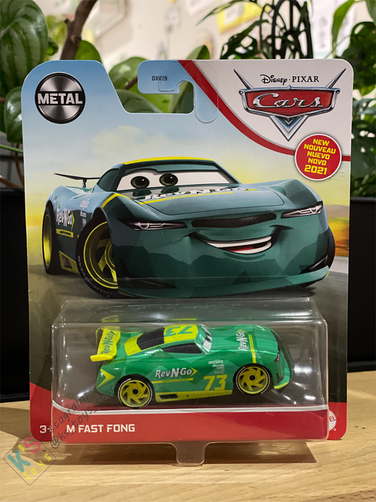 DISNEY PIXAR CARS BY MATTEL - "M FAST FONG" 2021 NEW RELEASE - BNIP