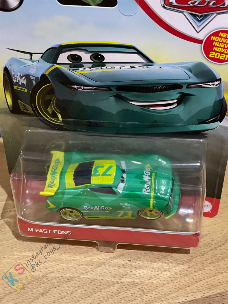DISNEY PIXAR CARS BY MATTEL - "M FAST FONG" 2021 NEW RELEASE - BNIP