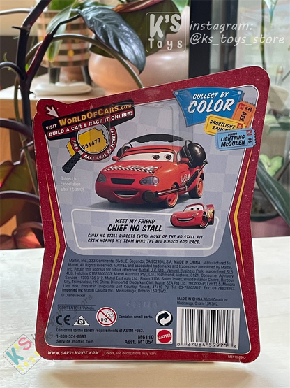 DISNEY PIXAR CARS "STACY" RACE ORAMA - BNIP