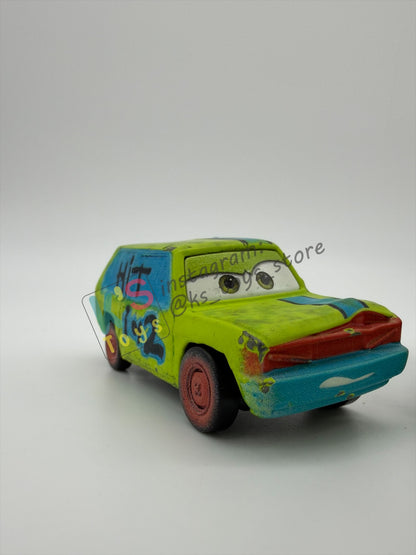PRE-OWNED / LOOSE DISNEY PIXAR CARS BY MATTEL - "HIT AND RUN" THUNDER HOLLOWS SERIES - PLAYED IN GOOD CONDITION