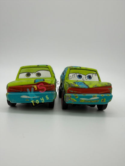 PRE-OWNED / LOOSE DISNEY PIXAR CARS BY MATTEL - "HIT AND RUN" THUNDER HOLLOWS SERIES - PLAYED IN GOOD CONDITION