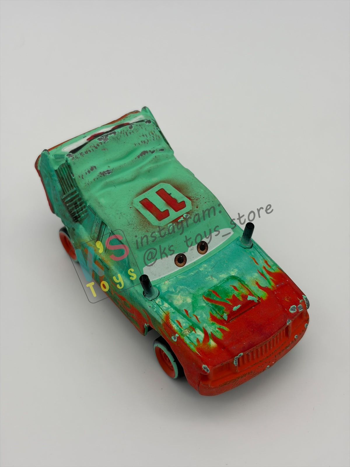 PRE-OWNED / LOOSE DISNEY PIXAR CARS - "PILEUP" THUNDER HOLLOW SERIES - GOOD CONDITION - READ DESCRIPTION!!!!!!