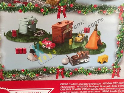 2024 ADVENT CALENDAR OF MINI RACERS DISNEY PIXAR CARS BY MATTEL - BNIP