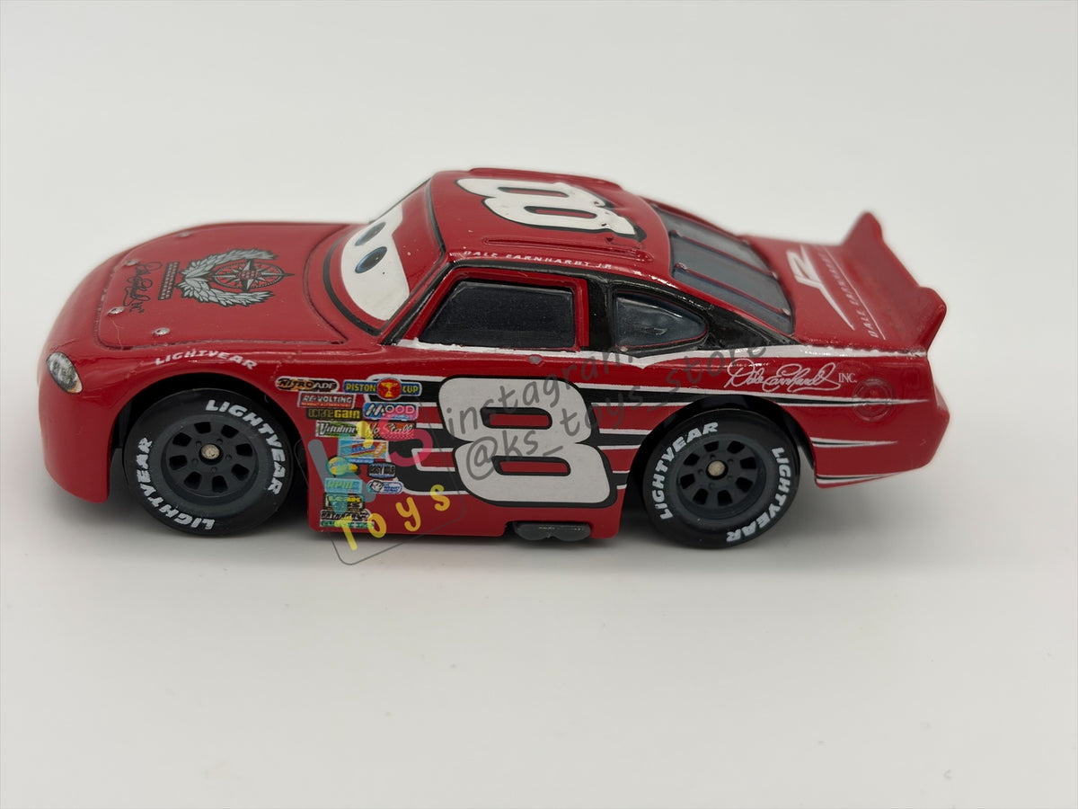 PRE-OWNED / LOOSE DISNEY PIXAR CARS - "DALE EARNHARDT JR" CARS SERIES - NEAR MINT CONDITION - READ DESCRIPTION!!!!
