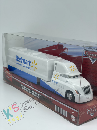 Hauler Disney Pixar Cars by Mattel, Marty Hauler Walmart Next-Gen - BNIP