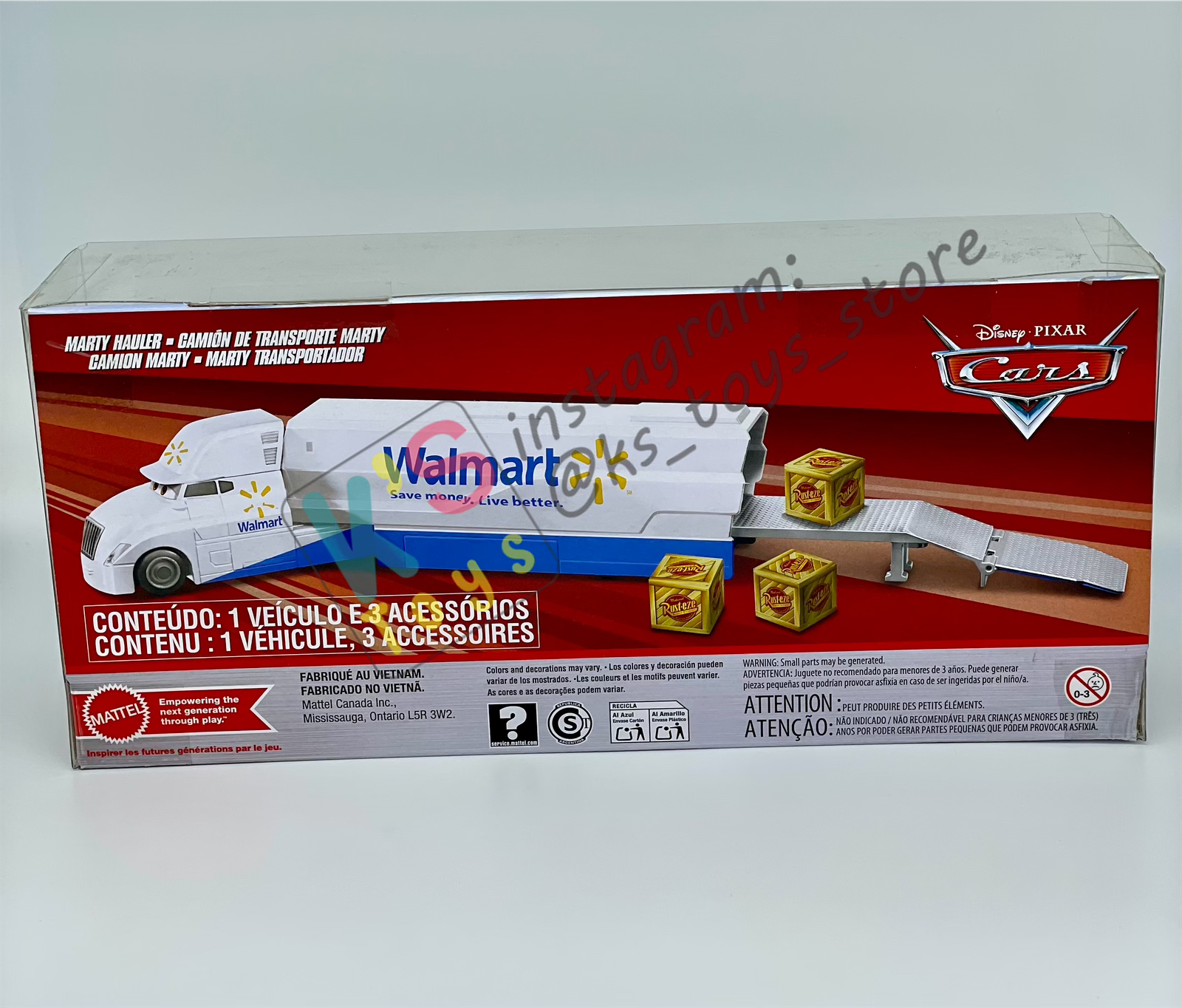 Hauler Disney Pixar Cars by Mattel, Marty Hauler Walmart Next-Gen Hauler Disney Pixar Cars by Mattel, Marty Hauler Walmart Next-Gen