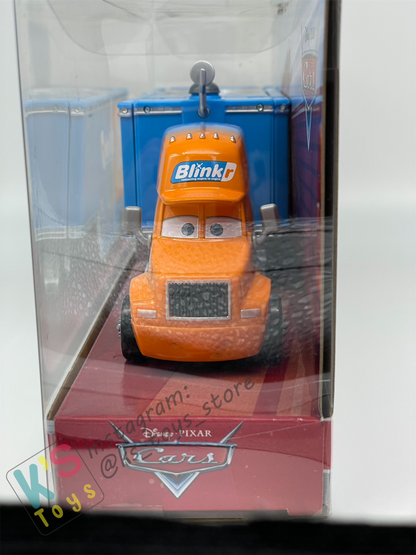 Hauler Disney Pixar Cars by Mattel, JUNE FASTER HAULER #21 BLINK - BNIP