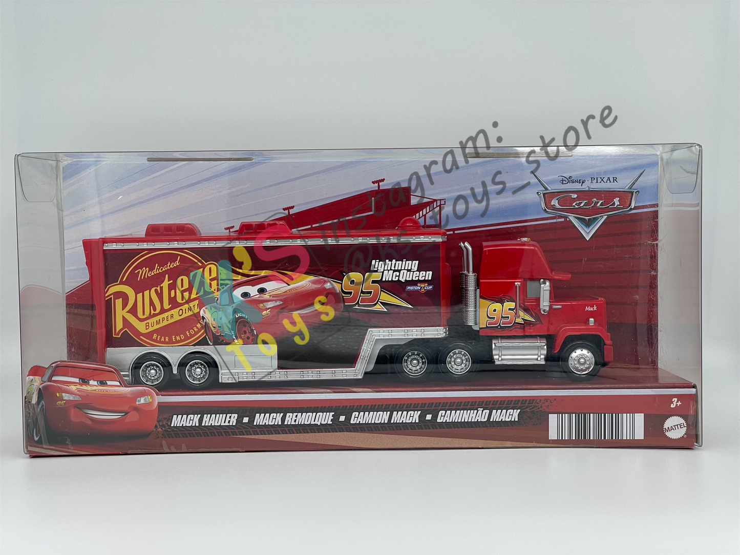 Hauler Disney Pixar Cars by Mattel, Mack Cars 3 Hauler - BNIP