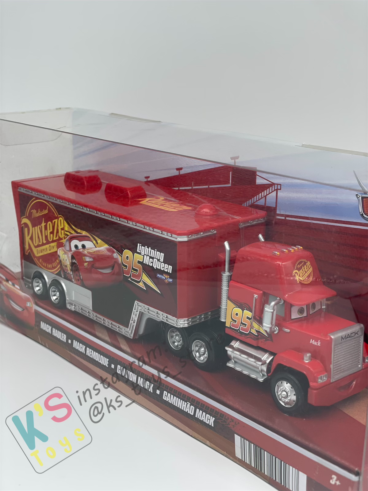 Hauler Disney Pixar Cars by Mattel, Mack Cars 3 Hauler - BNIP