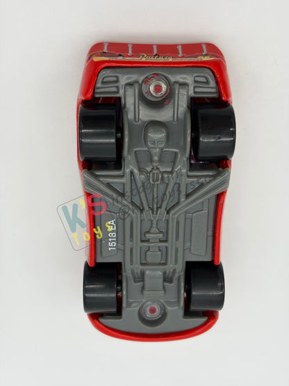 PRE-OWNED / LOOSE DISNEY PIXAR CARS - "TAR LIGHTNING MCQUEEN" CARS SERIES - NEAR MINT CONDITION - READ DESCRIPTION!!!!!!