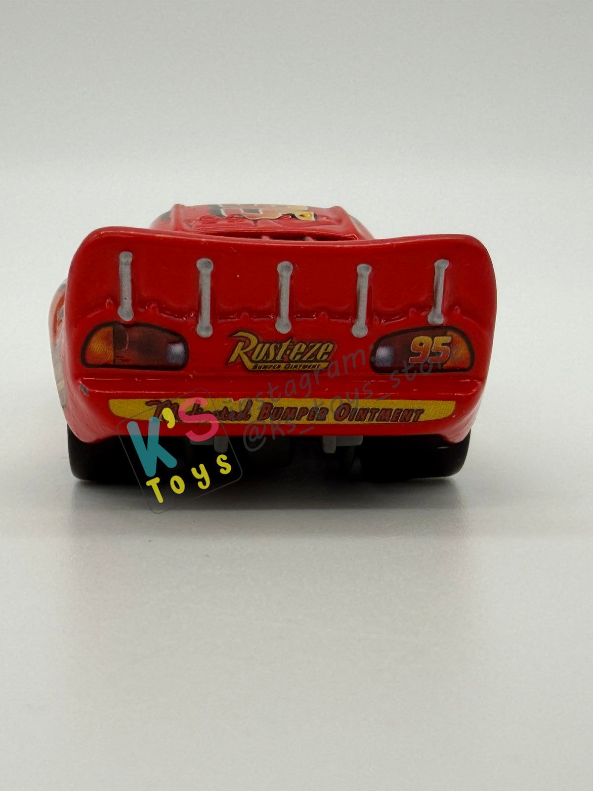 PRE-OWNED / LOOSE DISNEY PIXAR CARS - "TONGUE LIGHTNING MCQUEEN" CARS SERIES - NEAR MINT CONDITION - READ DESCRIPTION!!!!!!