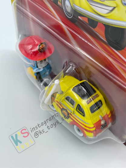 DISNEY PIXAR CARS BY MATTEL - "RACE AND RESCUE LUIGI & GUIDO" 2026 RE-RELEASE RACE & RESCUE SERIES - BNIP