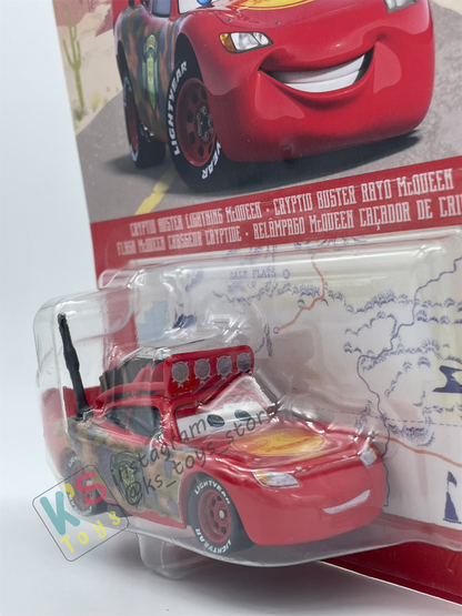 Disney Pixar Cars by MATTEL, CRYPTID BUSTER LIGHTNING MCQUEEN - 2023 NEW RELEASE - BNIP