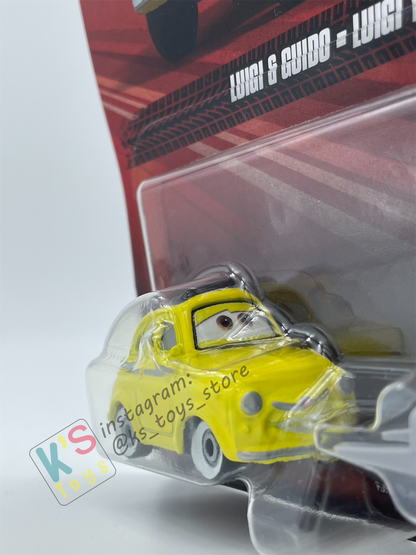 Disney Pixar Cars by MATTEL, LUIGI & GUIDO- 2024 RE-RELEASED - BNIP