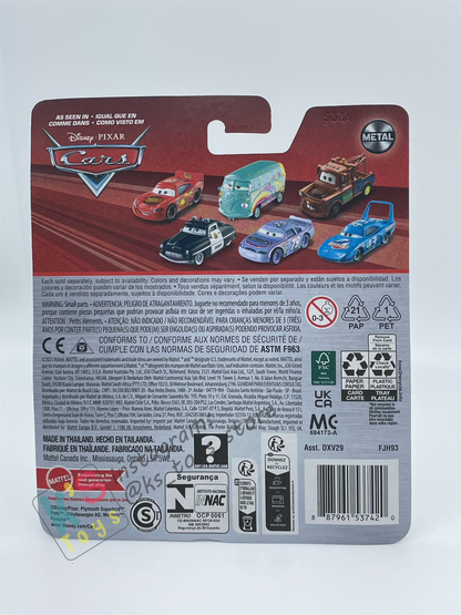 Disney Pixar Cars by MATTEL, LUIGI & GUIDO- 2024 RE-RELEASED - BNIP