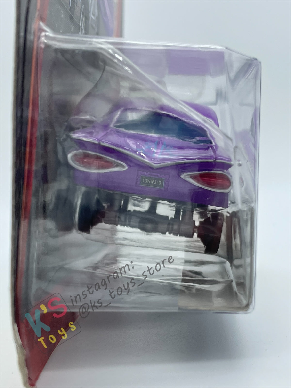 DISNEY PIXAR CARS BY MATTEL, HYDRAULIC RAMONE (PURPLE) - CARS 2 SERIES - BNIP