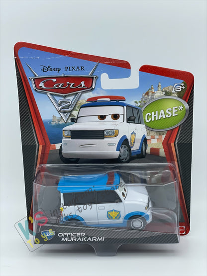 DISNEY PIXAR CARS BY MATTEL, OFFICER MURAKARMI - CARS 2 SERIES - BNIP