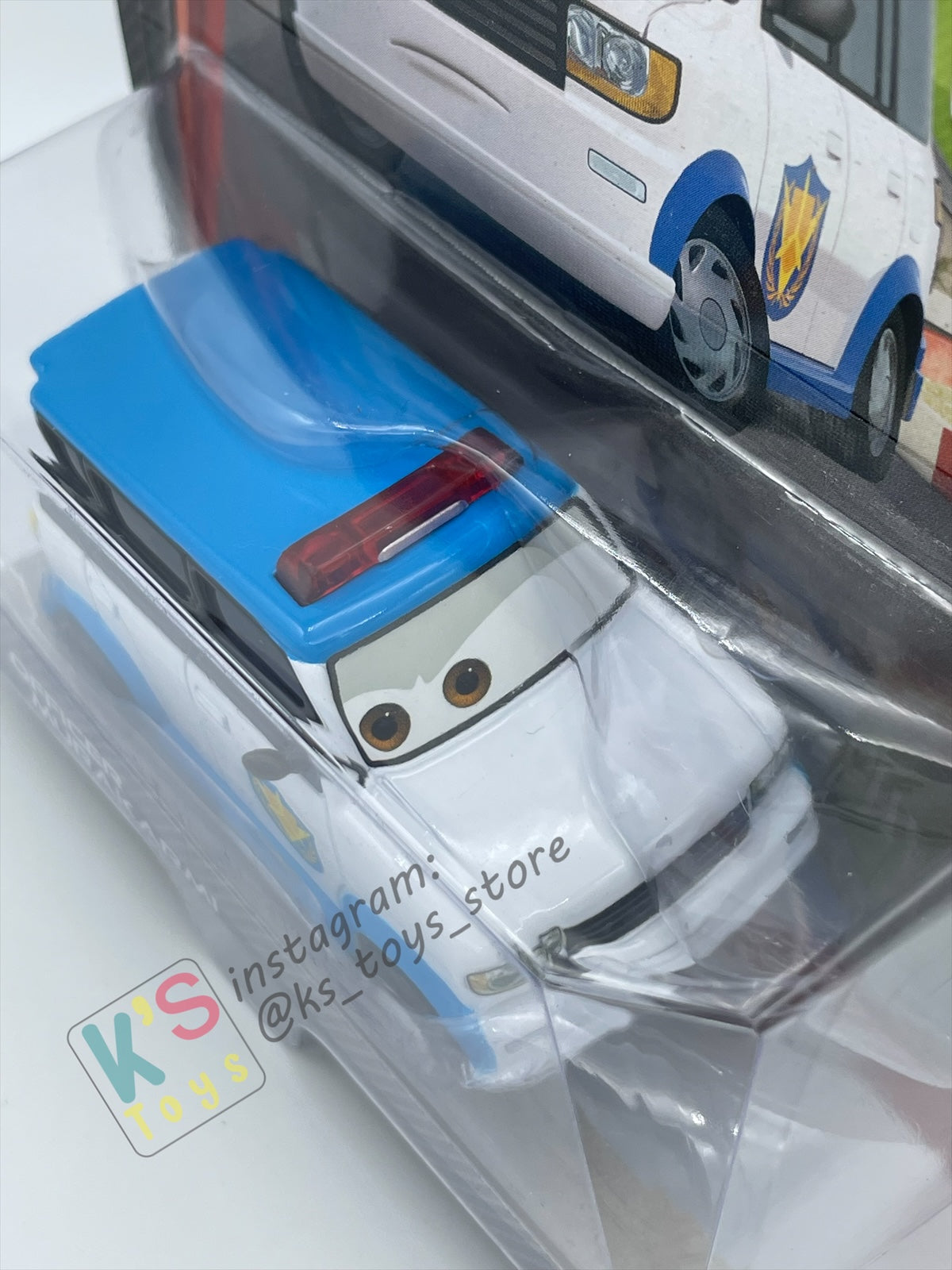 DISNEY PIXAR CARS BY MATTEL, OFFICER MURAKARMI - CARS 2 SERIES - BNIP