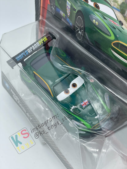 DISNEY PIXAR CARS BY MATTEL, NIGEL GEARSLEY - CARS 2 SERIES - BNIP
