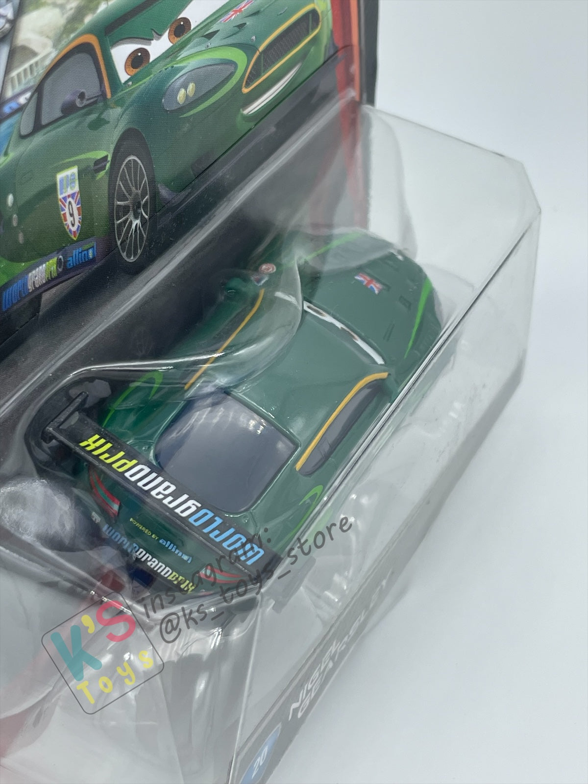 DISNEY PIXAR CARS BY MATTEL, NIGEL GEARSLEY - CARS 2 SERIES - BNIP