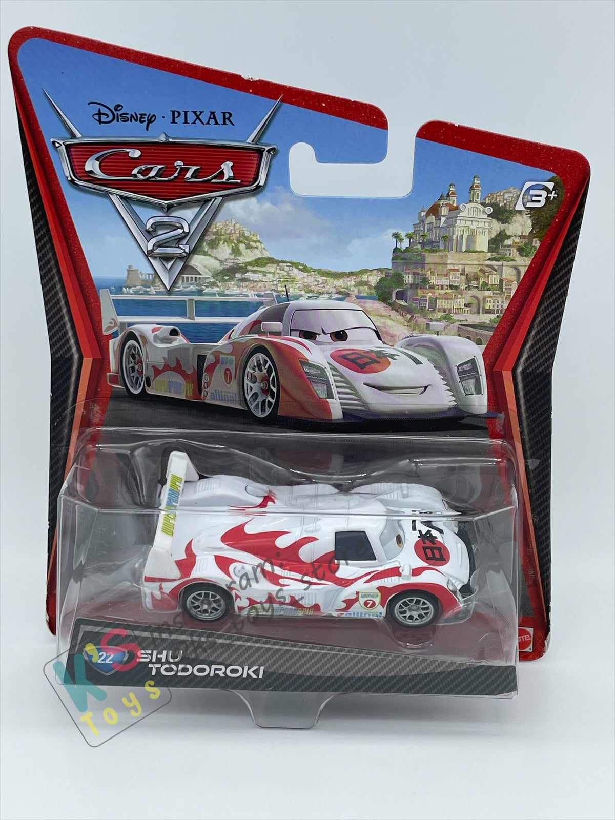 DISNEY PIXAR CARS BY MATTEL, SHU TODOROKI - CARS 2 SERIES - BNIP