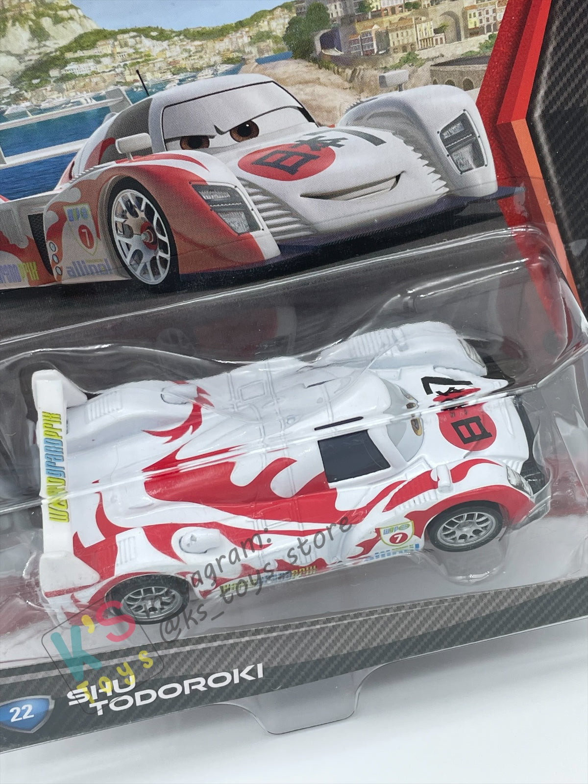 DISNEY PIXAR CARS BY MATTEL, SHU TODOROKI - CARS 2 SERIES - BNIP