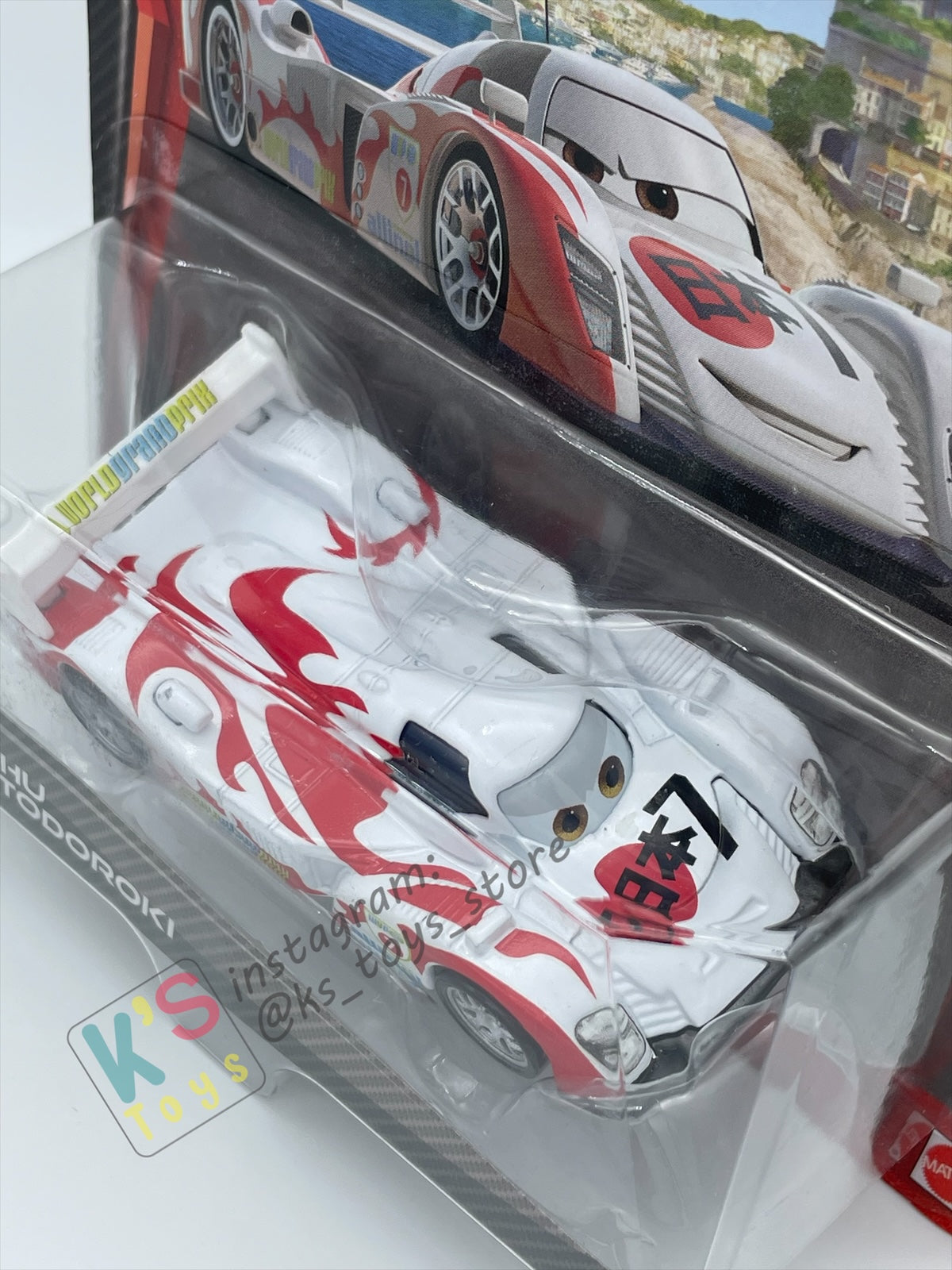 DISNEY PIXAR CARS BY MATTEL, SHU TODOROKI - CARS 2 SERIES - BNIP