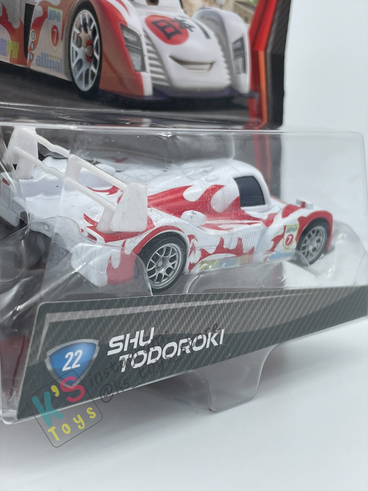 DISNEY PIXAR CARS BY MATTEL, SHU TODOROKI - CARS 2 SERIES - BNIP