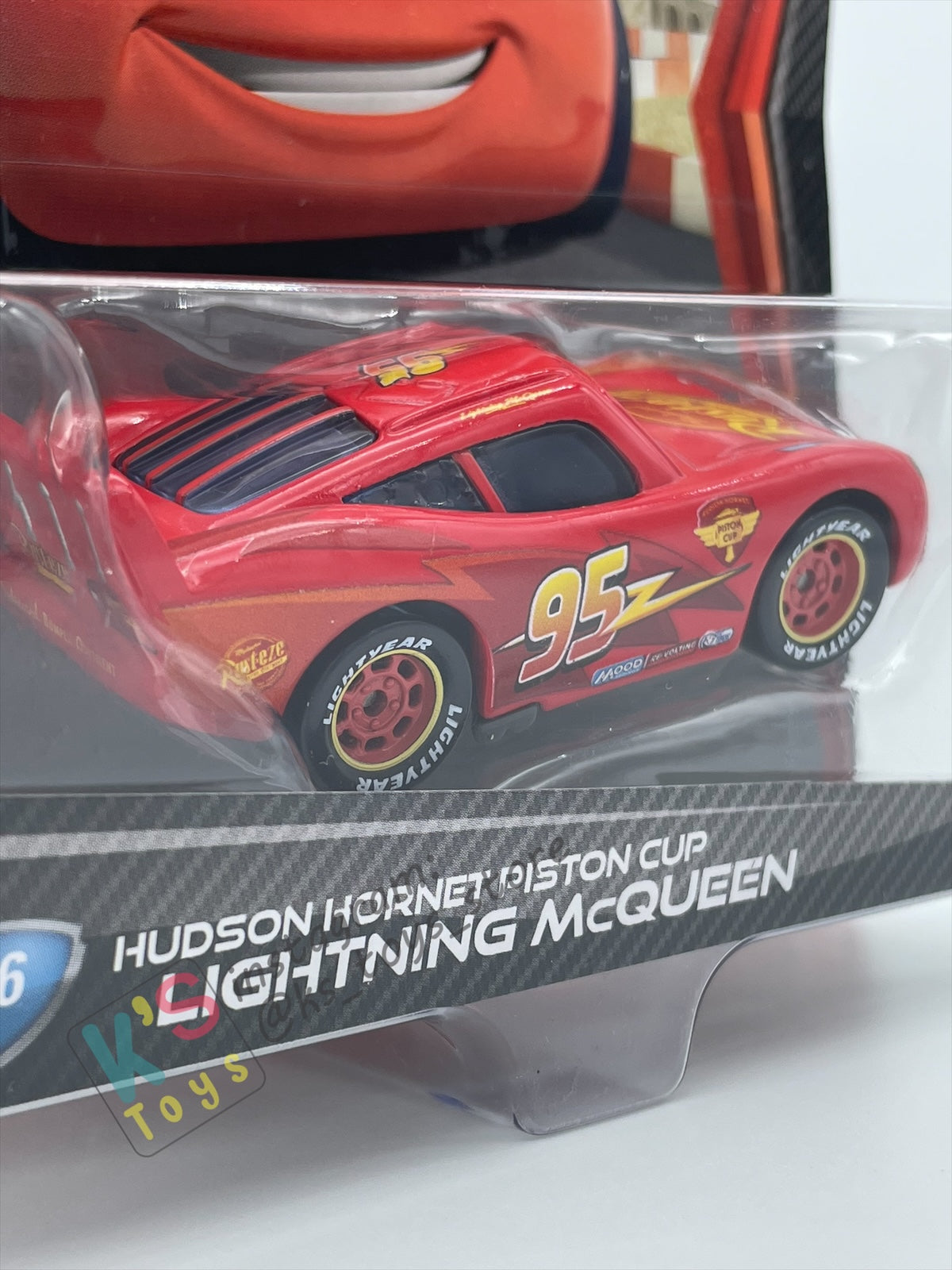 DISNEY PIXAR CARS BY MATTEL, HUDSON HORNET PISTON CUP LIGHTNING MCQUEEN - CARS 2 SERIES - BNIP