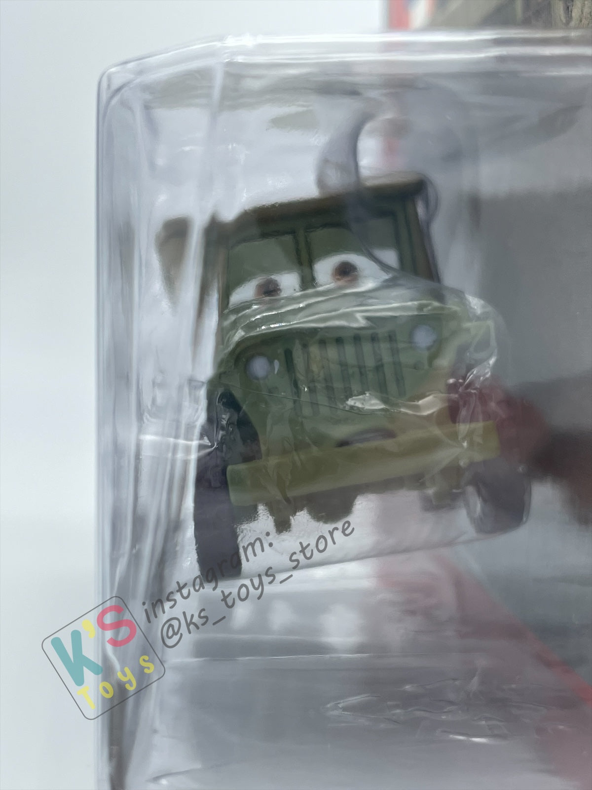 DISNEY PIXAR CARS BY MATTEL, RACE TEAM SARGE - CARS 2 - BNIP