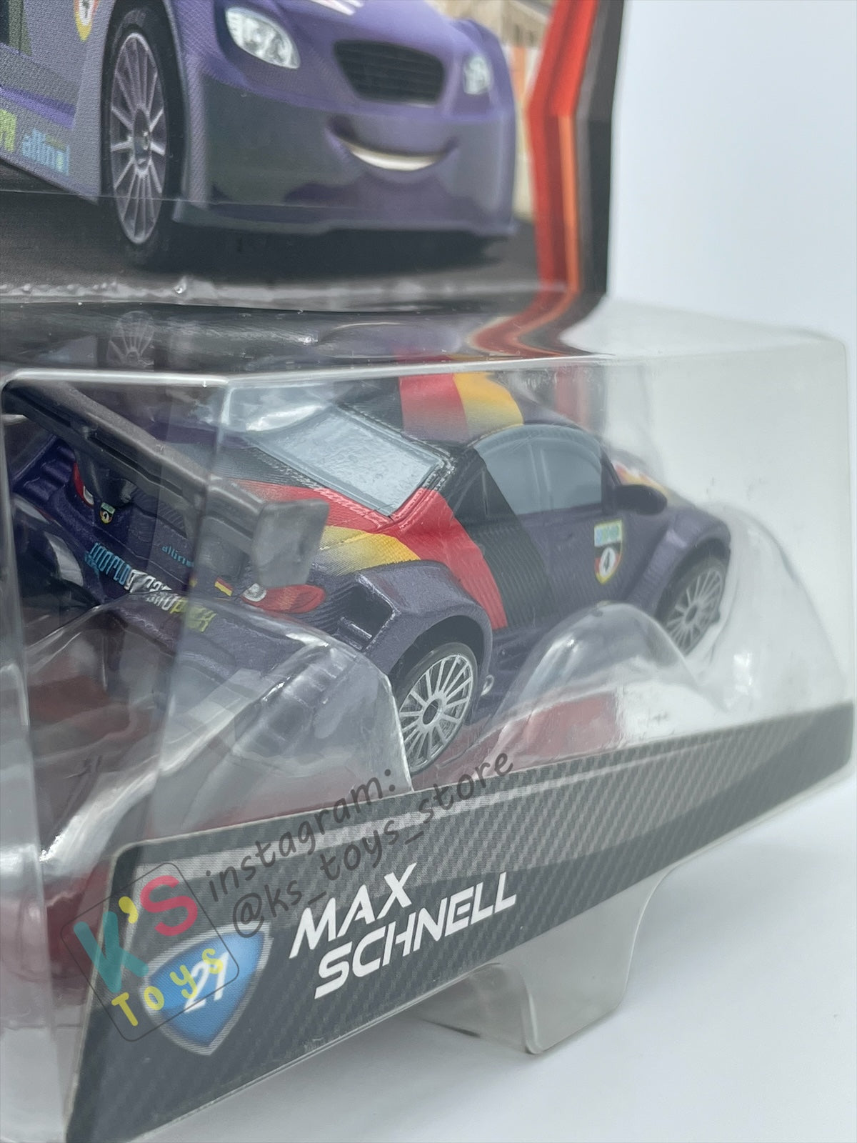 DISNEY PIXAR CARS BY MATTEL, CARS 2 MAX SCHNELL - BNIP