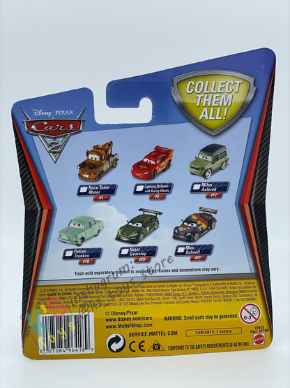 DISNEY PIXAR CARS BY MATTEL, CARS 2 MAX SCHNELL - BNIP