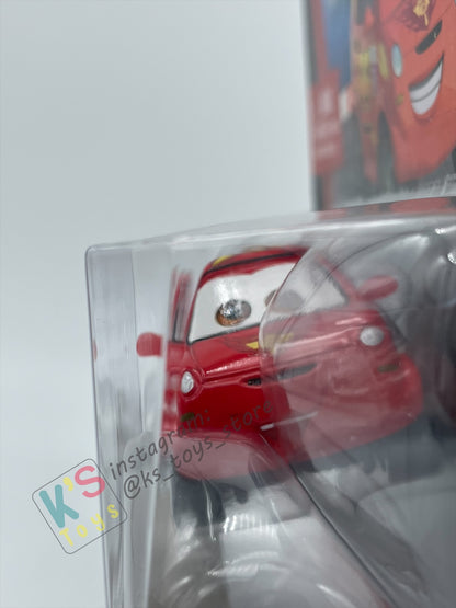 DISNEY PIXAR CARS BY MATTEL, "CARTNEY BRAKIN" CHASE CARS 2 SERIES - BNIP