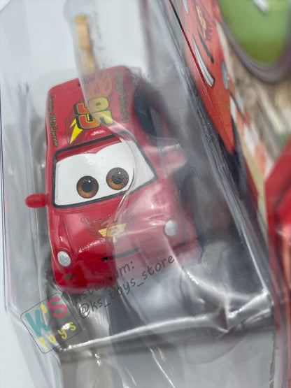 DISNEY PIXAR CARS BY MATTEL, "CARTNEY BRAKIN" CHASE CARS 2 SERIES - BNIP