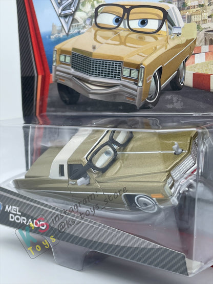 DISNEY PIXAR CARS BY MATTEL, "MEL DORADO #27" CARS 2 - BNIP