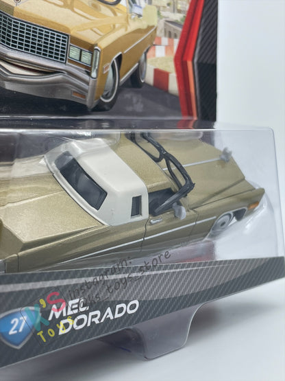 DISNEY PIXAR CARS BY MATTEL, "MEL DORADO #27" CARS 2 - BNIP