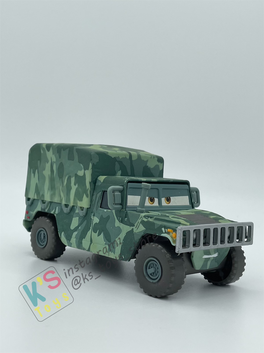 PRE-OWNED / LOOSE DISNEY PIXAR CARS "CORPORAL KIM" UNIDENTIFIED FLYING MATER SERIES - DISPLAYED CONDITION